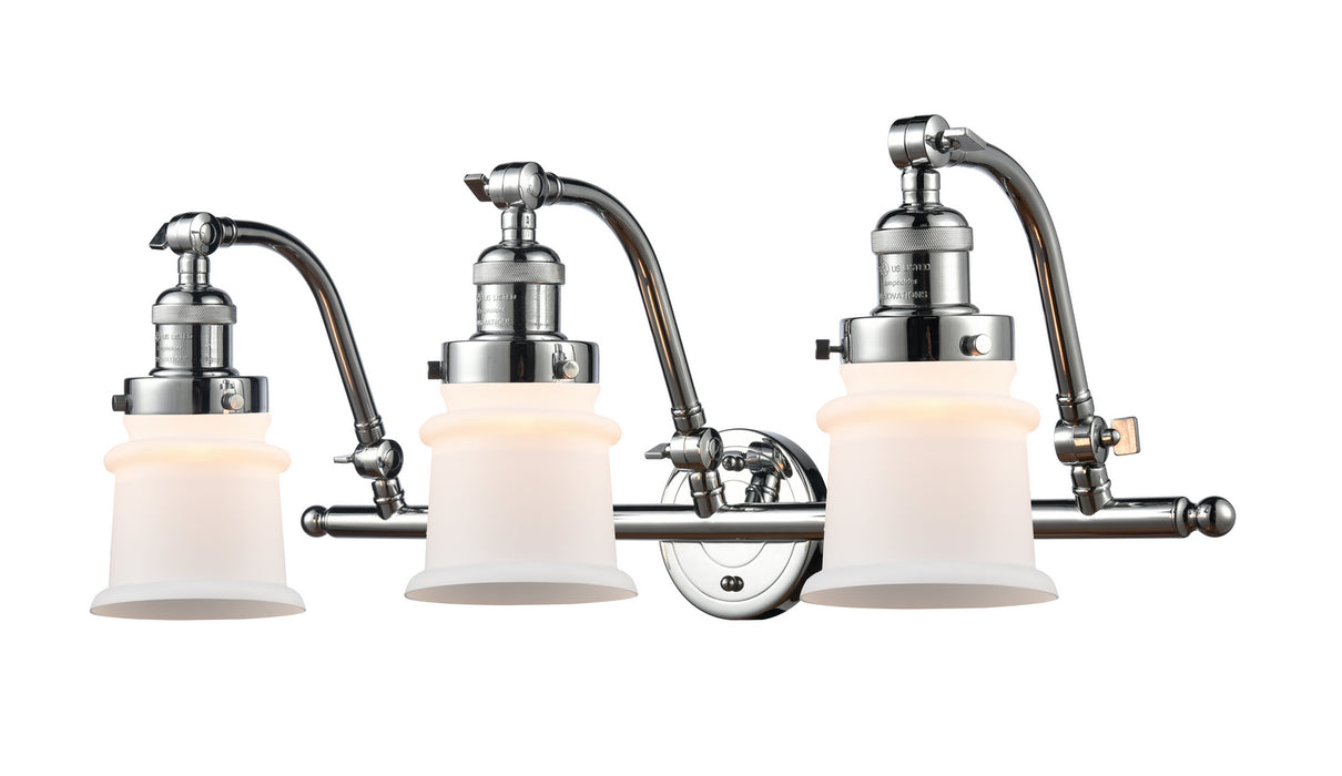 Innovations 515-3W-PC-G181S Three Light Bath Vanity, Polished Chrome