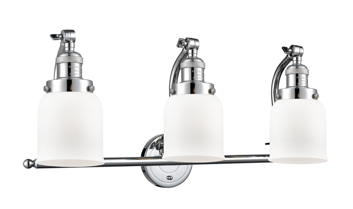 Innovations 515-3W-PC-G51 Three Light Bath Vanity, Polished Chrome