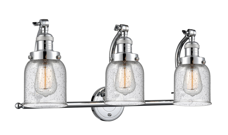 Innovations 515-3W-PC-G54 Three Light Bath Vanity, Polished Chrome