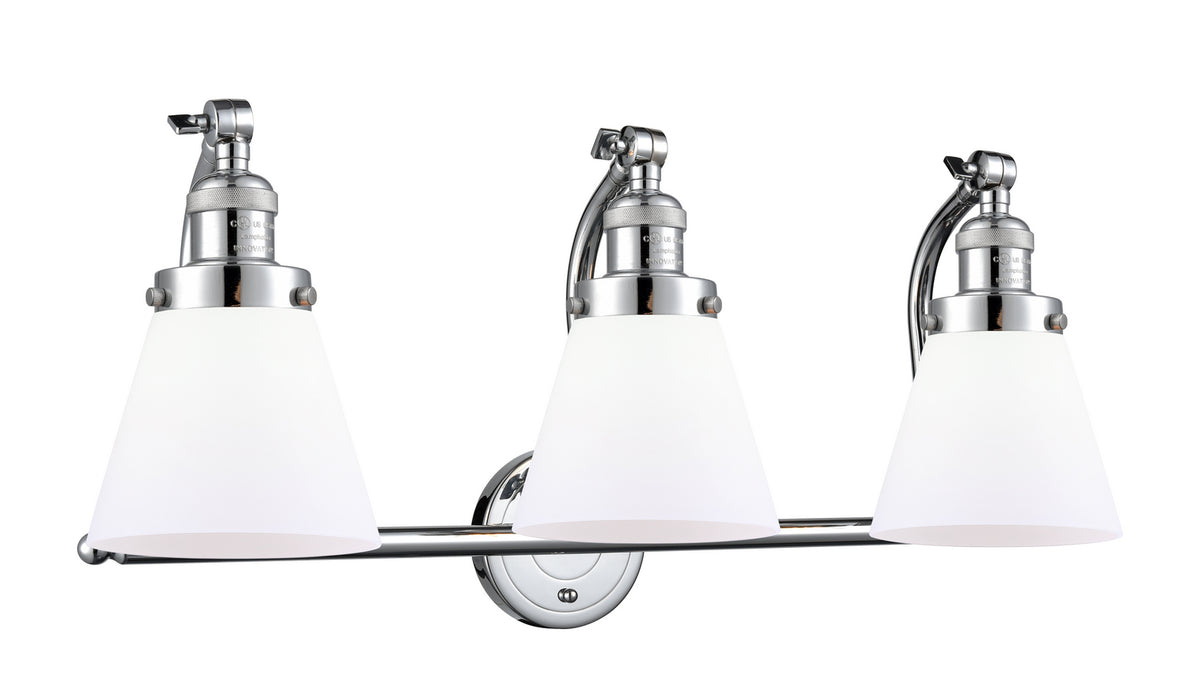 Innovations 515-3W-PC-G61-LED LED Bath Vanity, Polished Chrome
