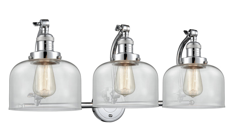 Innovations 515-3W-PC-G72 Three Light Bath Vanity, Polished Chrome