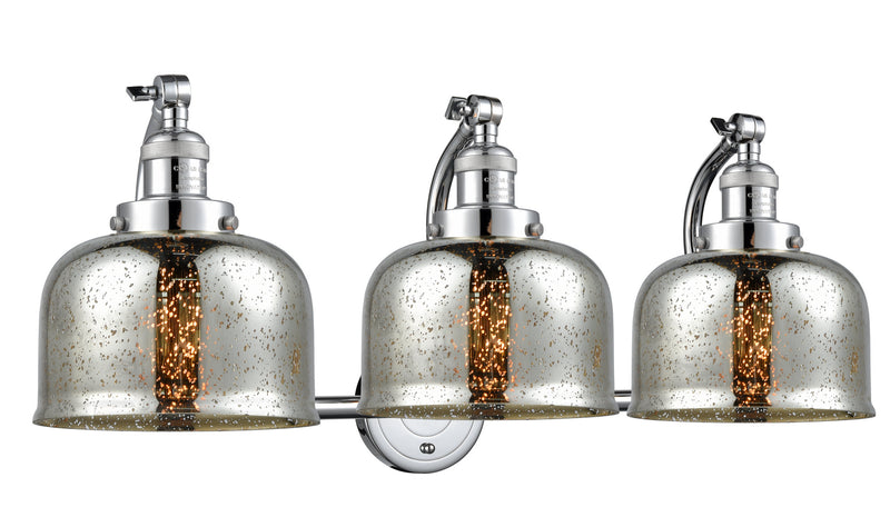 Innovations 515-3W-PC-G78 Three Light Bath Vanity, Polished Chrome