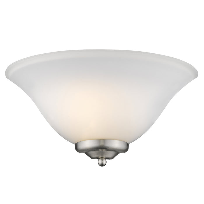 Golden 8355 PW One Light Wall Sconce, Pewter