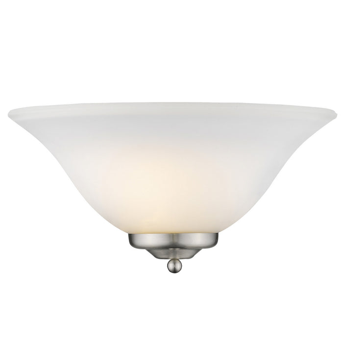 Golden 8355 PW One Light Wall Sconce, Pewter