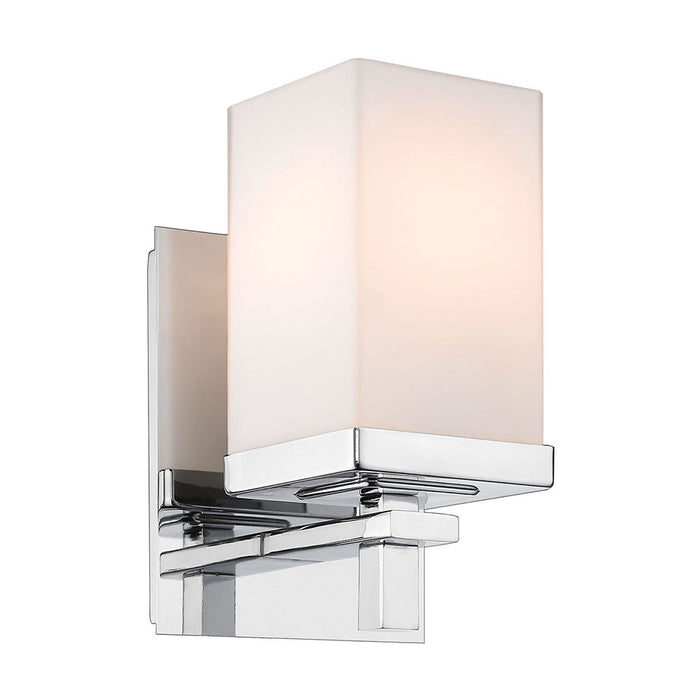 Golden DDDD-BA1 One Light Wall Sconce, Chrome