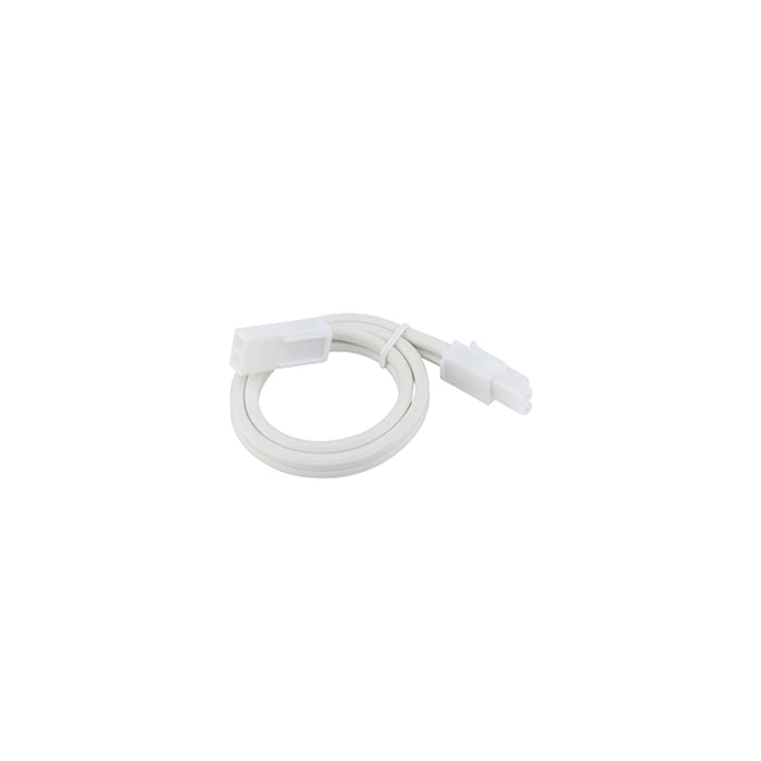 W.A.C. Lighting HR-IC12-WT Undercabinet Puck Light Interconnect Cable, White