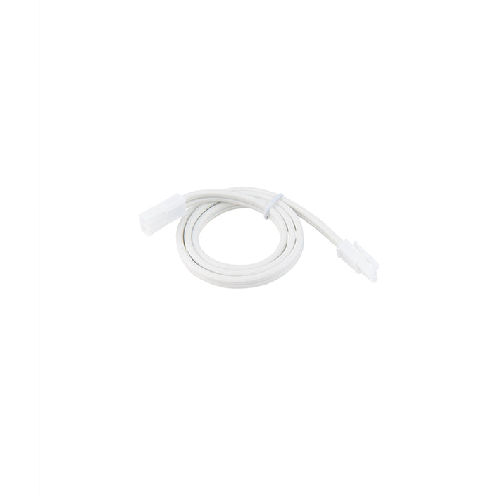 W.A.C. Lighting HR-IC24-WT Undercabinet Puck Light Interconnect Cable, White