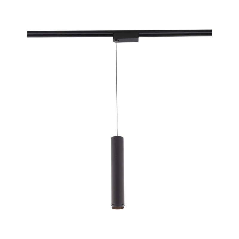W.A.C. Lighting J-PD2020-930-BK/BK LED Track Pendant, Black/Black