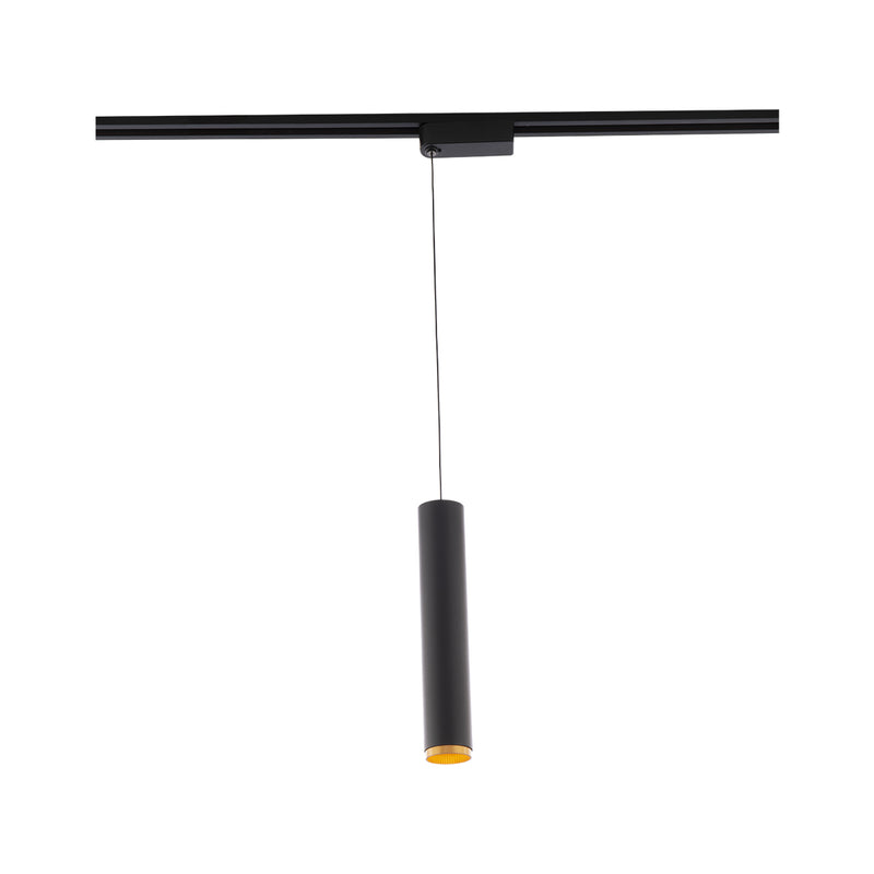 W.A.C. Lighting L-PD2020-930-BK/GL LED Track Pendant, Black/Gold