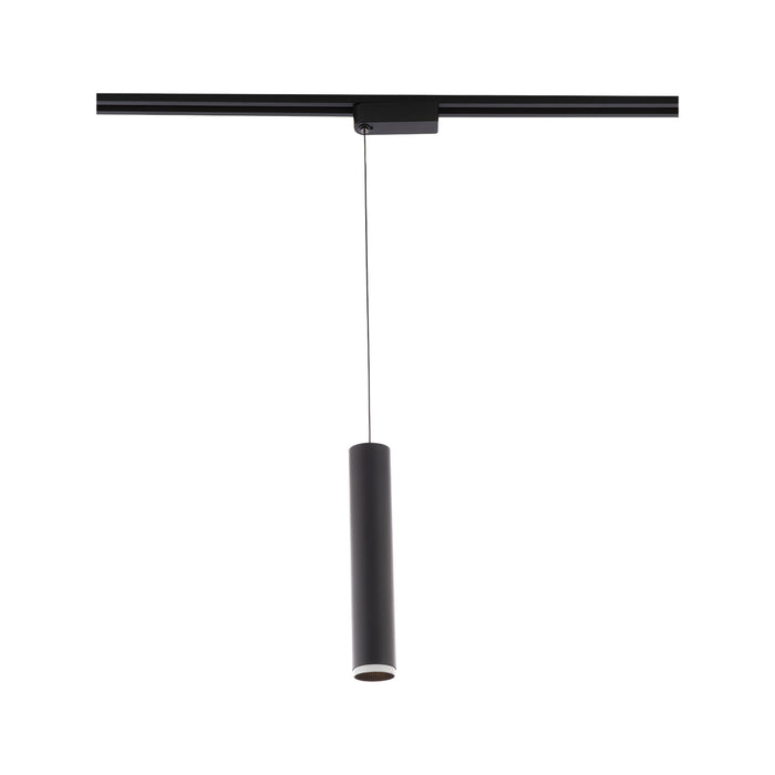 W.A.C. Lighting L-PD2020-935-BK/WT LED Track Pendant, Black/White
