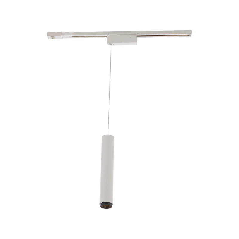 W.A.C. Lighting L-PD2020-935-WT/BK LED Track Pendant, White/Black