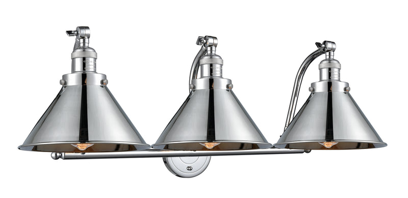 Innovations 515-3W-PC-M10-PC-LED LED Bath Vanity, Polished Chrome