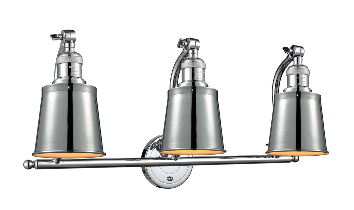 Innovations 515-3W-PC-M9-PC Three Light Bath Vanity, Polished Chrome