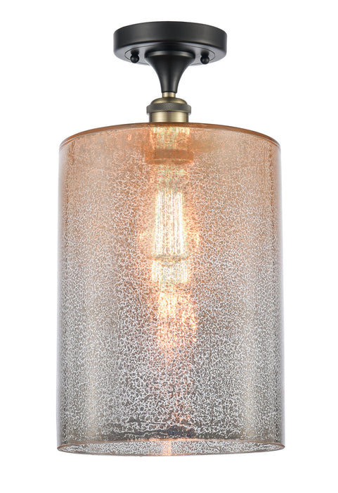 Innovations 516-1C-BAB-G116-L One Light Semi-Flush Mount, Black Antique Brass