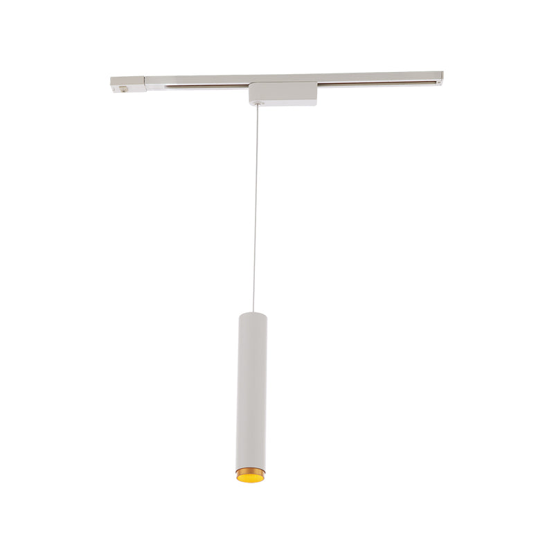 W.A.C. Lighting H-PD2020-927-WT/GL LED Track Pendant, White/Gold