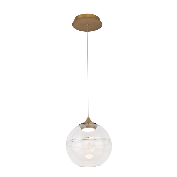 W.A.C. Lighting PD-20010-AB LED Pendant, Aged Brass