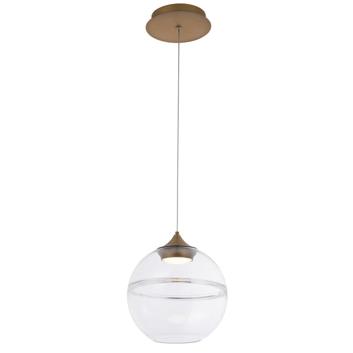 W.A.C. Lighting PD-20014-AB LED Pendant, Aged Brass