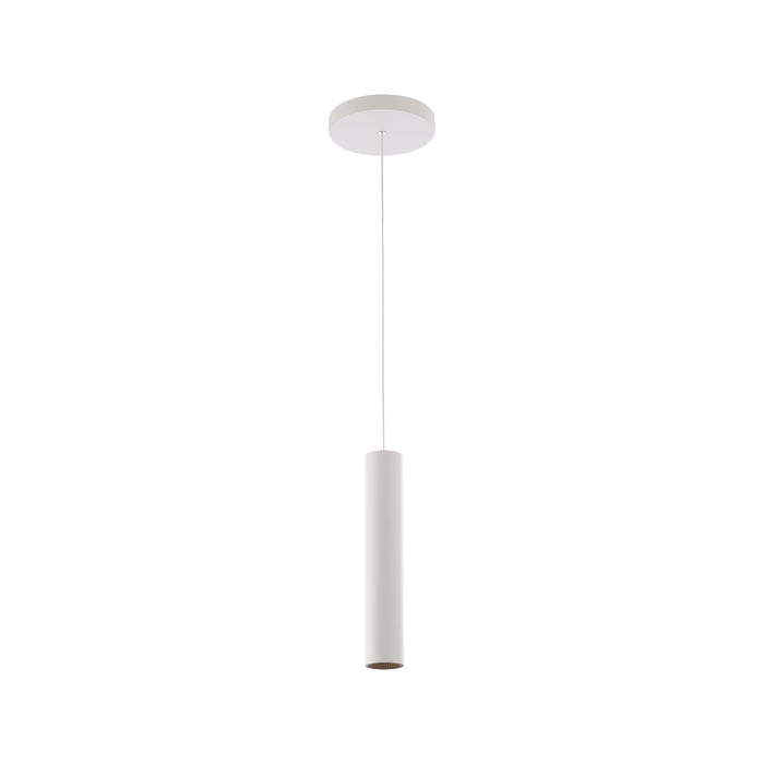 W.A.C. Lighting PD-2015-927-BK/WT LED Pendant, Black/White