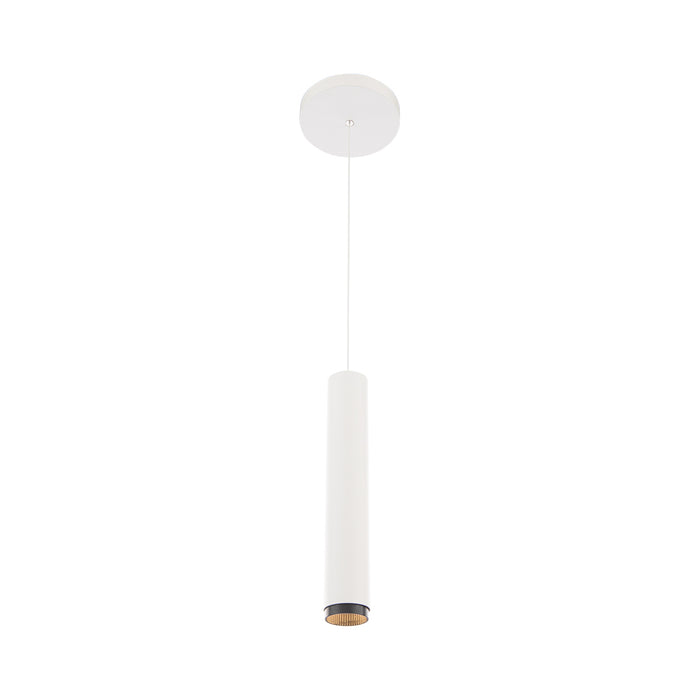W.A.C. Lighting PD-2015-940-WT/BK LED Pendant, White/Black