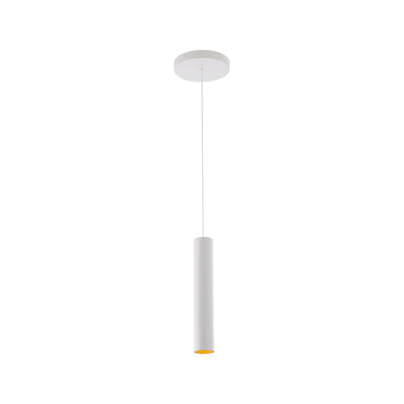 W.A.C. Lighting PD-2020-930-WT/GL LED Pendant, White/Gold