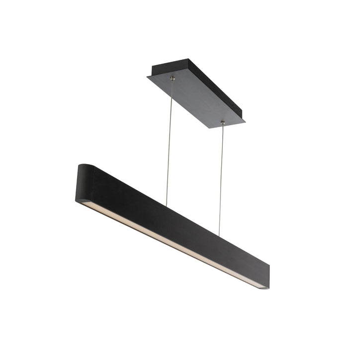 W.A.C. Lighting PD-22744-BK LED Pendant, Brushed Black
