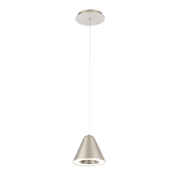 W.A.C. Lighting PD-72006-SN LED Pendant, Satin Nickel