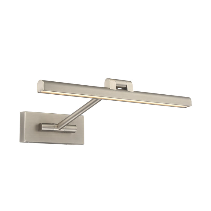 W.A.C. Lighting PL-11017-BN LED Swing Arm Wall Lamp, Brushed Nickel
