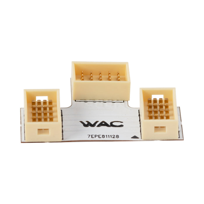 W.A.C. Lighting T24-TI-WT Connector, White