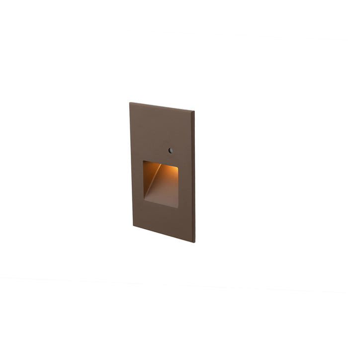 W.A.C. Lighting WL-LED202-AM-BZ LED Step and Wall Light, Bronze On Aluminum
