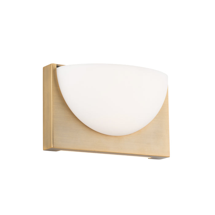 W.A.C. Lighting WS-27010-AB LED Bathroom Vanity, Aged Brass