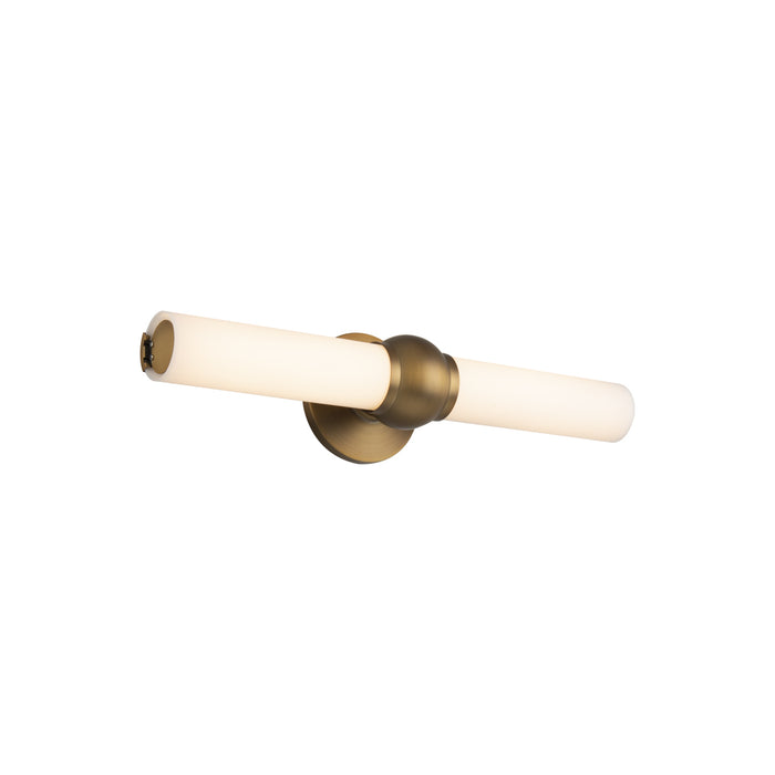 W.A.C. Lighting WS-35027-AB LED Bathroom Vanity, Aged Brass