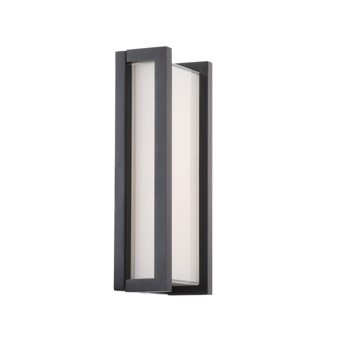 W.A.C. Lighting WS-W44011-BK LED Wall Light, Black