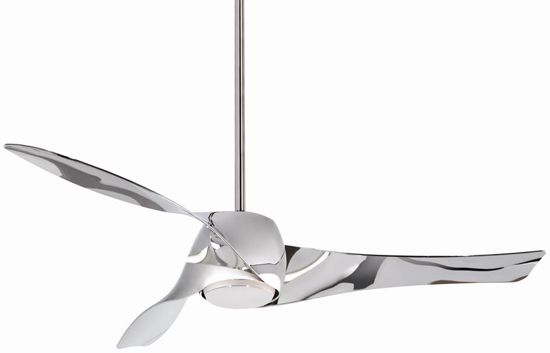 Minka Aire F803DL-LN 58" Ceiling Fan, Liquid Nickel