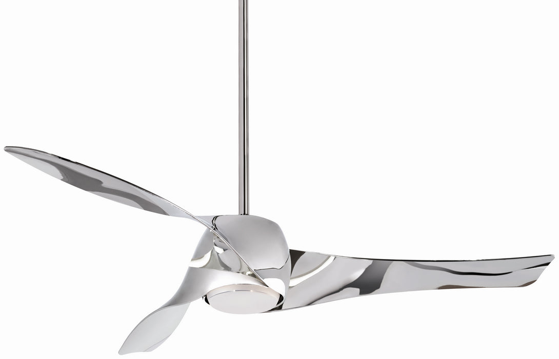 Minka Aire F803DL-LN 58" Ceiling Fan, Liquid Nickel