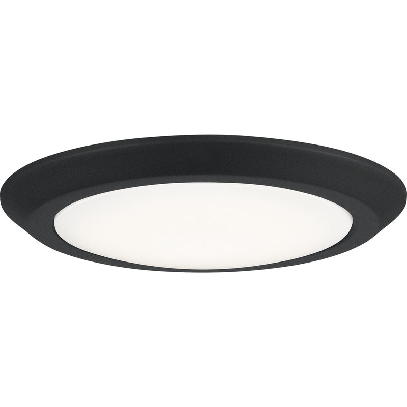 Quoizel VRG1612EK LED Flush Mount, Earth Black