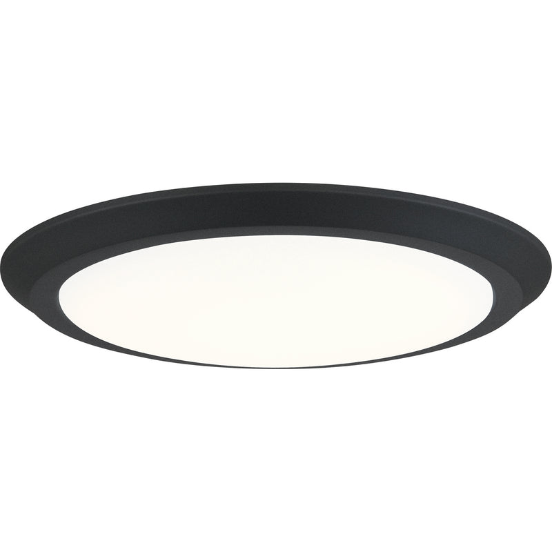 Quoizel VRG1616EK LED Flush Mount, Earth Black