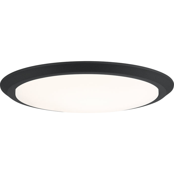 Quoizel VRG1620EK LED Flush Mount, Earth Black