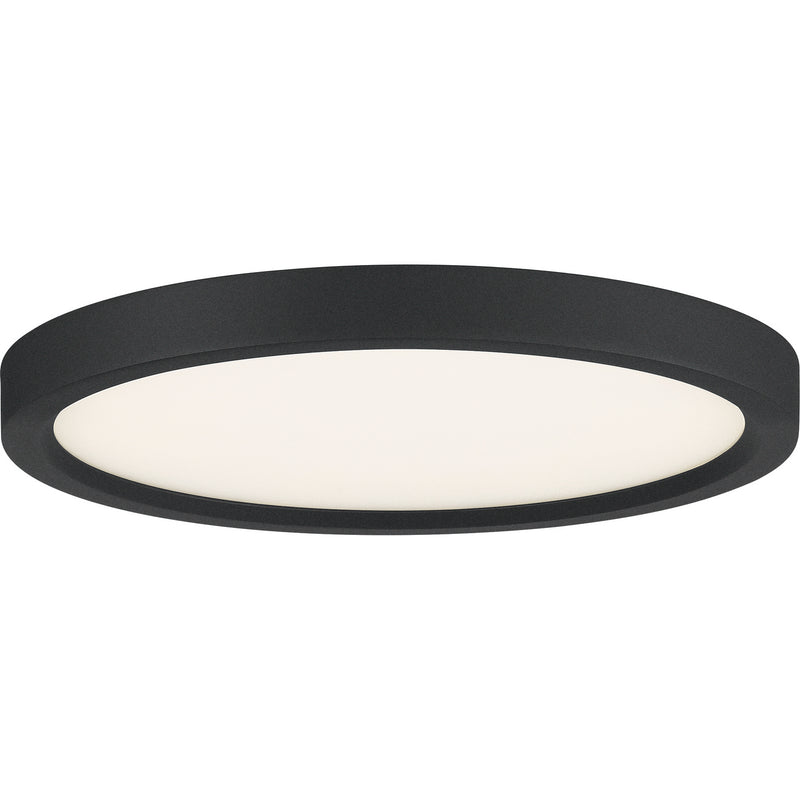 Quoizel OST1711EK LED Flush Mount, Earth Black