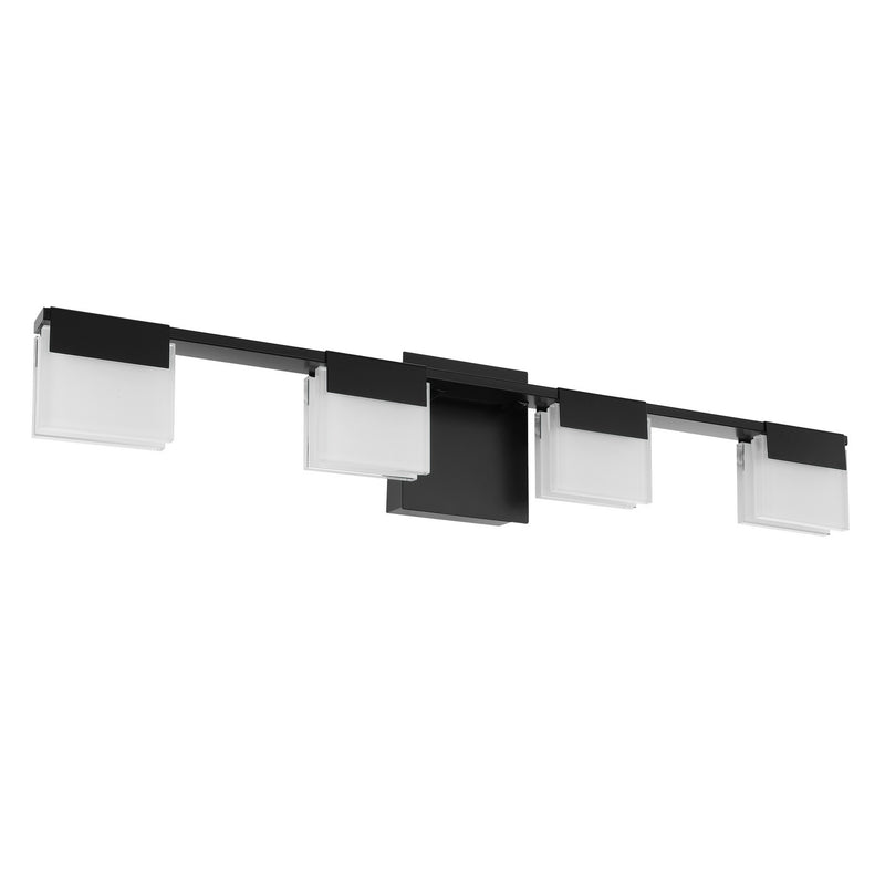 Eglo USA 203964A LED Bath/Vanity, Matte Black