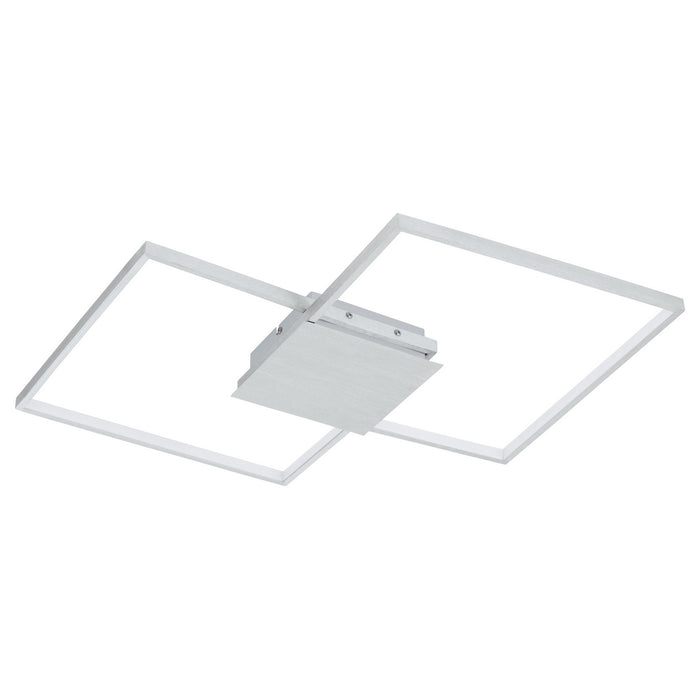 Eglo USA 204048A LED Ceiling Mount, Brushed Aluminum