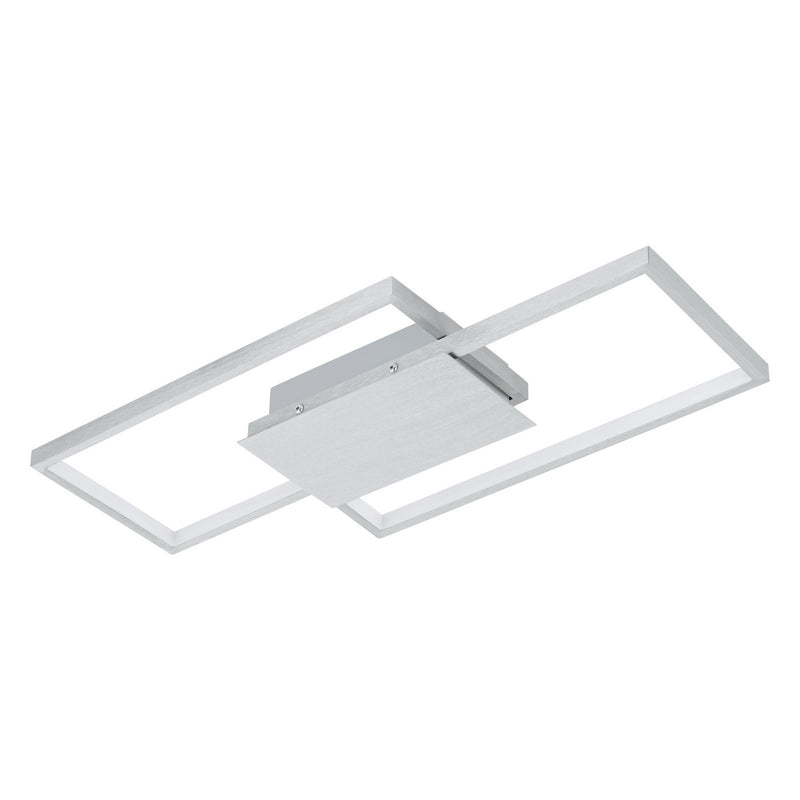 Eglo USA 204049A LED Ceiling Mount, Brushed Aluminum