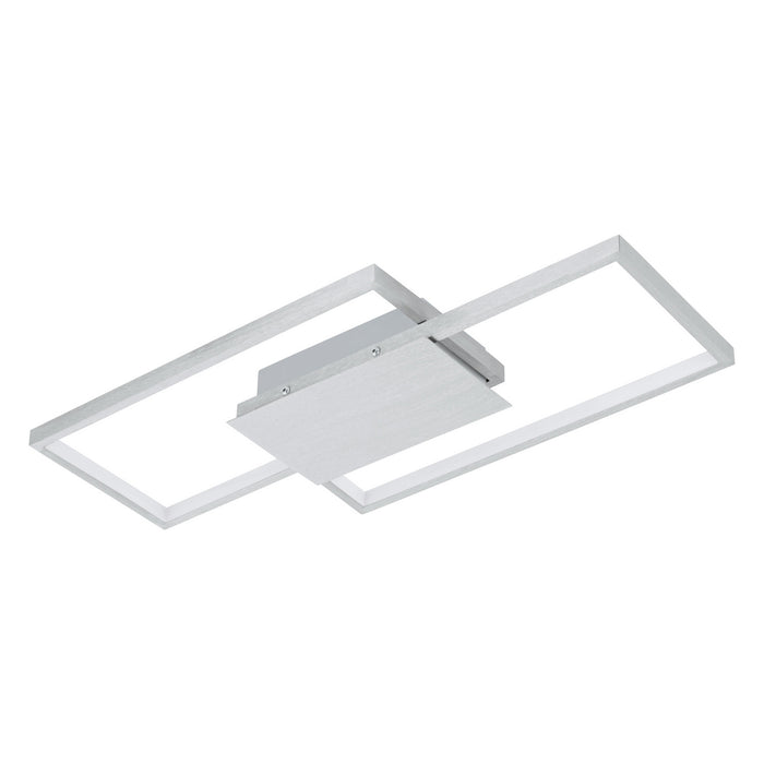 Eglo USA 204049A LED Ceiling Mount, Brushed Aluminum