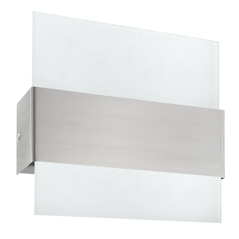 Eglo USA 204076A LED Wall Sconce, Matte Nickel