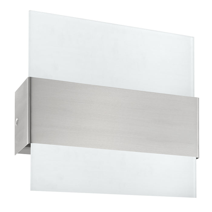 Eglo USA 204076A LED Wall Sconce, Matte Nickel