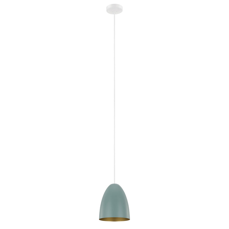 Eglo USA 204083A One Light Pendant, White