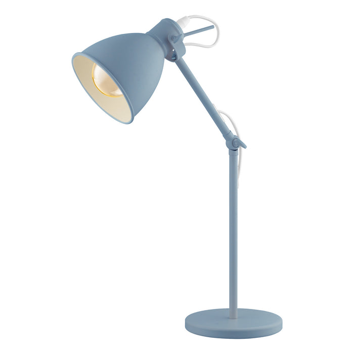 Eglo USA 204085A One Light Table Lamp, Pastel Light Blue