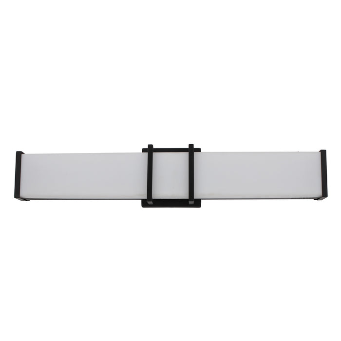 Eglo USA 204124A LED Bath/Vanity, Matte Black