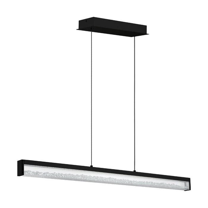 Eglo USA 204259A LED Pendant, Matte Black
