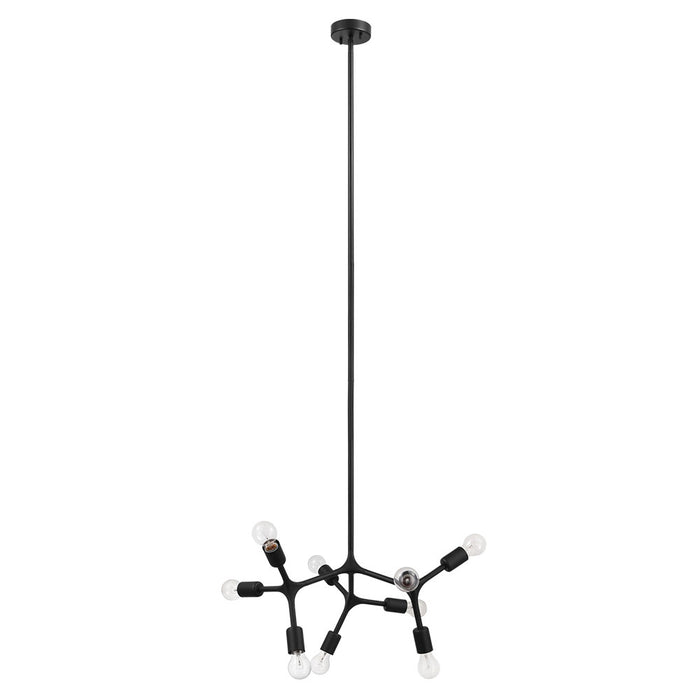 Eglo USA 204294A Nine Light Pendant, Black