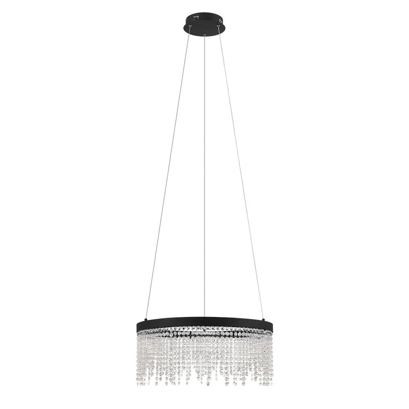 Eglo USA 204356A LED Pendant, Black